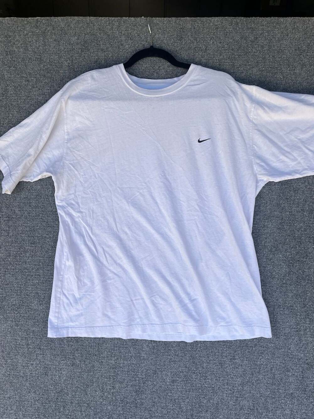 Vintage 90s Nike Center Swoosh White T-Shirt